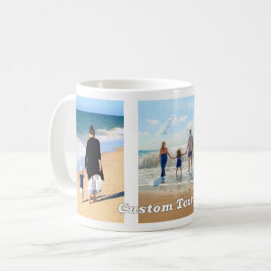 Din fotopatreringstext för kaffe Mugg och Anpassni