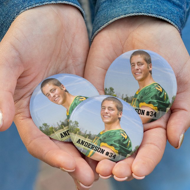 Din fotopatron eller din idrottsrunda i Anpassning Knapp (Customize to change text size or text style.)