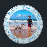 Din fotopattavla med Anpassningsbar Darttavla<br><div class="desc">Anpassningsbar - Foton och ritytor - Gör din egen design - Personligens familj/vänner/sällskapsdjur eller egen handdator - Lägg till foto/text/Namn - Ändra storlek och flytta eller ta bort och lägg till inslag / text med verktyg för anpassning! Välj teckensnitt / storlekt / färg ! Du kan överföra designen till fler...</div>