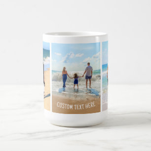 Din fotosamling och Anpassningsbar-textkaffe Mugg