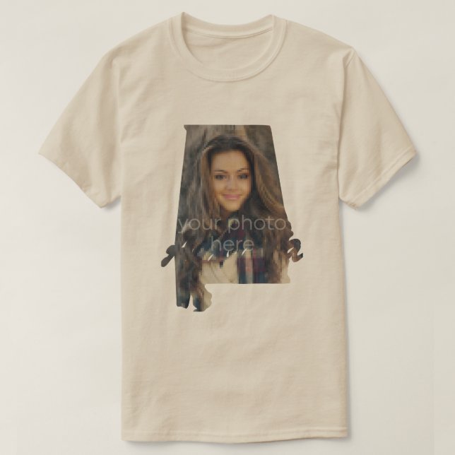 DIN FOTOSTAT Alabama Shape T-shirt (Design framsida)