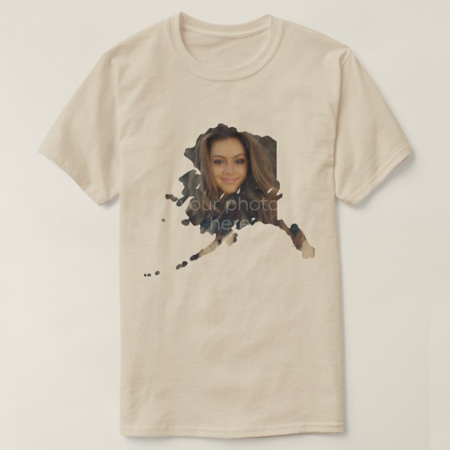 DIN FOTOSTAT Alaska Shape T-shirt (Design framsida)
