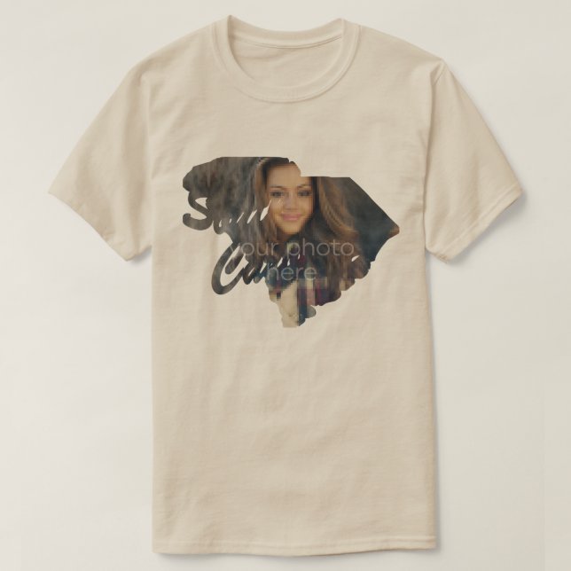 DIN FOTOSTAT I South Carolina Shape T-shirt (Design framsida)