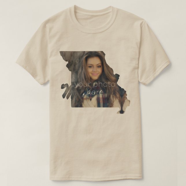 DIN FOTOSTAT Missouri Shape T-shirt (Design framsida)