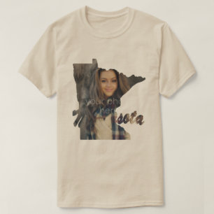 DIN FOTOTILLSTÅND FÖR Minnesota Shape T-shirt