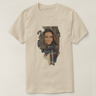 DIN FOTOTILLSTÅND I Illinois Shape T-shirt