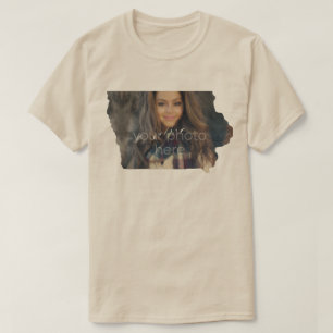 DIN FOTOTILLSTÅND I Iowa Shape T-shirt