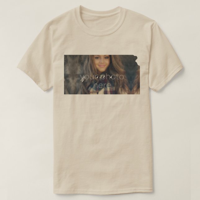 DIN FOTOTILLSTÅND Kansas Shape T-shirt (Design framsida)