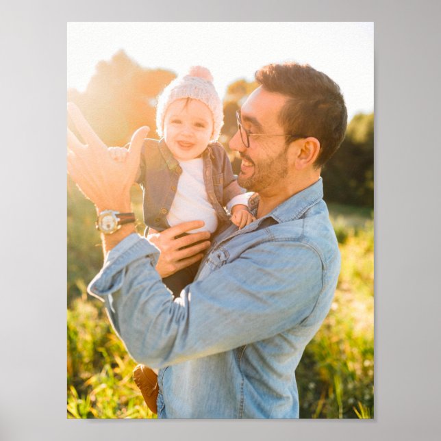 Din fotovägg Poster Porträtt (Framsidan)