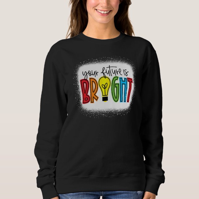 Din framtid är att Läraren Kärlek inspirerar tillb T Shirt (Framsida)