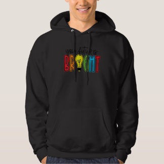 Din framtid är Läkare Life Teacher Appreci Hoodie