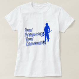 Din frekvens, din gemenskap | fozos | fras t shirt