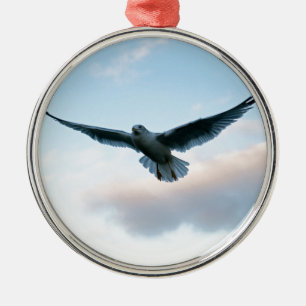 Din fria precis lika Jonathan Livingston Julgransprydnad Metall