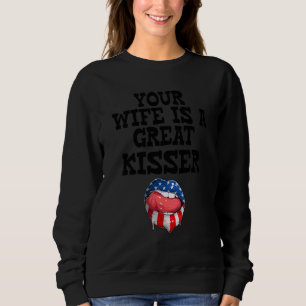 Din fru är en fantastisk kyssare -säger t shirt