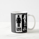 Din fru min hustru Bröllop Make Groom Fiance Mr. Kaffemugg<br><div class="desc">Din fru min hustru Bröllop Make Groom Fiance mr Engaged</div>
