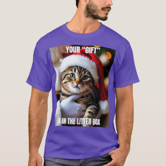Din Gåva Finns I Kattlådan T Shirt