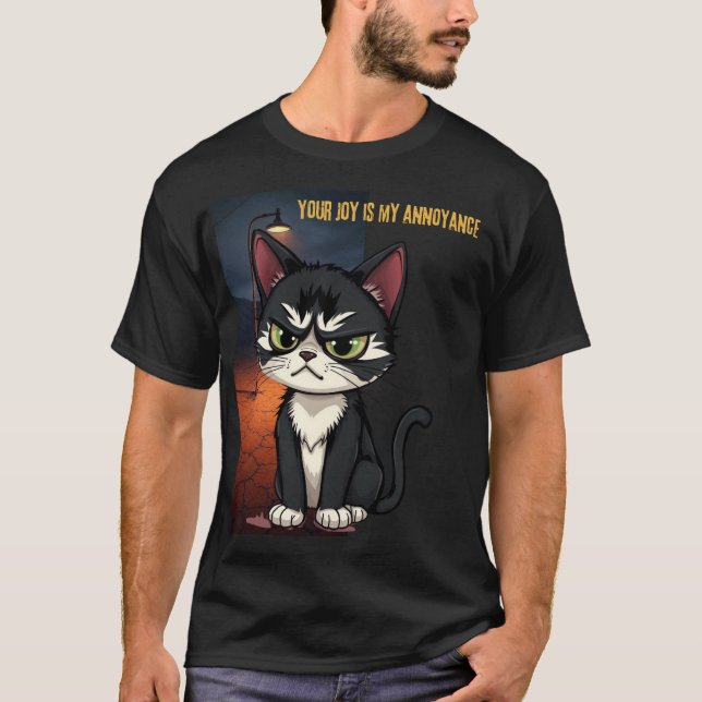 Din glädje är min irritation t shirt (Framsida)