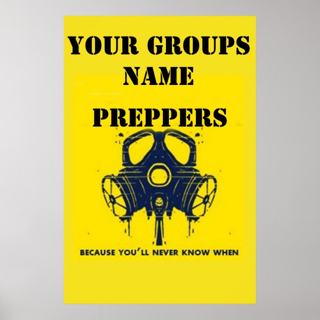 DIN GRUPP NAMN POSTER (Framsidan)
