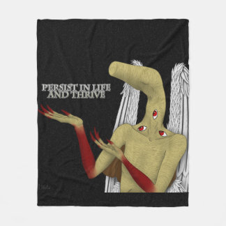 Din Guardian Angel Ge Ord of Encouragement Fleecefilt