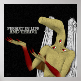 Din Guardian Angel Ge Ord of Encouragement Poster