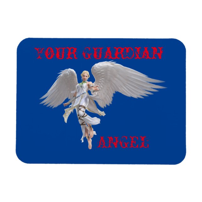 Din Guardian Angel Magnet (Horisontell)