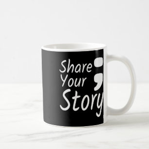 din historieplan för att förebygga självmord kaffemugg
