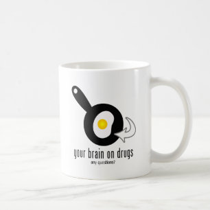 Din hjärna mot droger kaffemugg