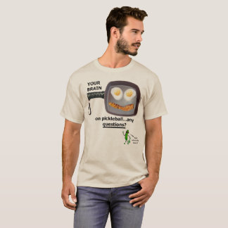 Din hjärna på Pickleball T-shirt