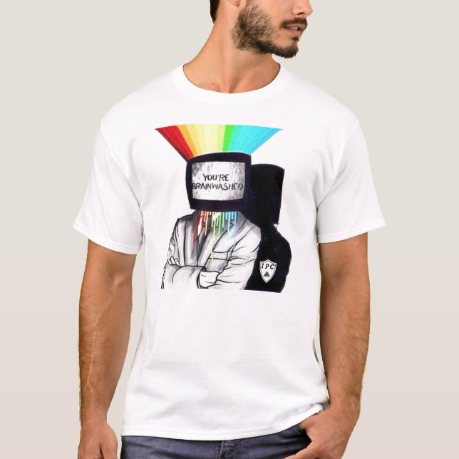 Din hjärntvättade t-shirt (Framsida)