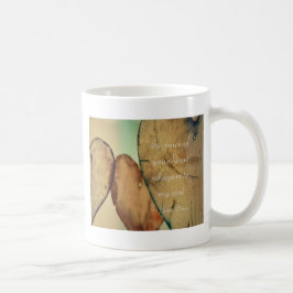 Din hjärtesvetande röst i min själ kaffemugg