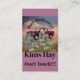 Din hö rör inte! visitkort