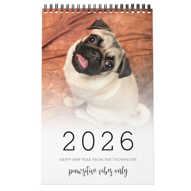 Din Hund 14-fotocitat 2026 Kalender (Omslag)