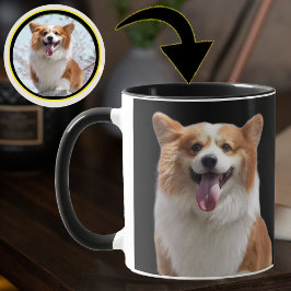Din Hund Photo Anpassningsbar Färg Cute Gift Mamma Mugg