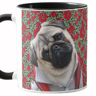 Din Hund Puppy Photo Cute Gift för Hundägare Mugg