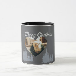 Din hunds bild på en mugg – Anpassad julpresent