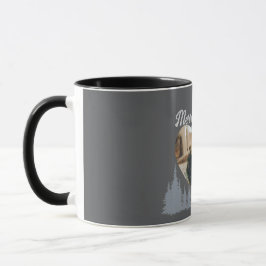 Din hunds bild på en mugg – Anpassad julpresent