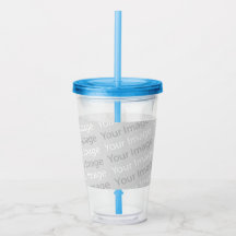 Din Image Acrylic Tumbler