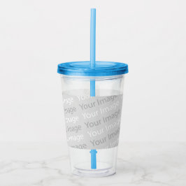 Din Image Acrylic Tumbler Take Away Mugg