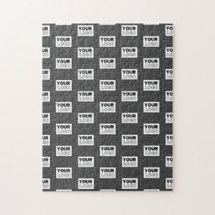 Din image Design eller Logotyp för företag har inf Pussel