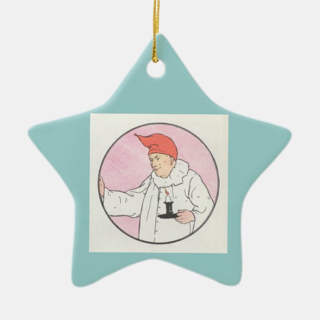 Din Image here mor-gästmall Julgransprydnad Keramik (Framsidan)