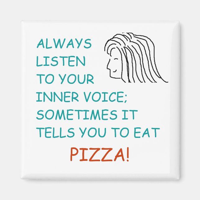 DIN INRE RÖST - magnet - Anpassad (Framsidan)