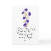 Din inspirera bibelverse för skönhet