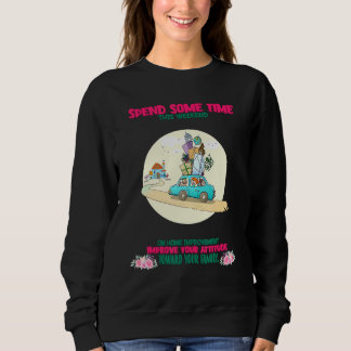 Din inställning till din familj som säger Sarcasti T Shirt