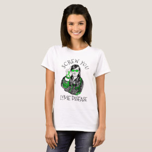 Din jävla borrelia-skjorta t-shirt