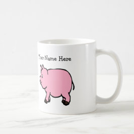 Din kända mugg för Pernsonlize rosa mini-