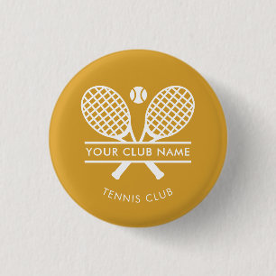 Din Klubb Namn Gräsmatta tennis Racket Icons Team  Knapp
