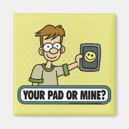 Din knappsats eller mina magneter