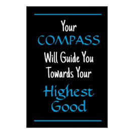 "Din KOMASS vägleder dig.." fras Perfect Poster