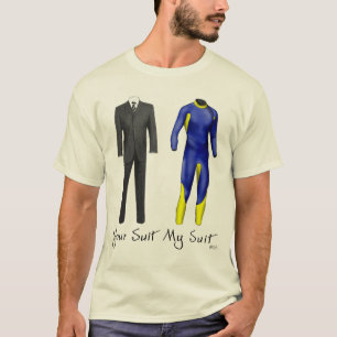 Din kostym min kostymT-tröja T-shirt