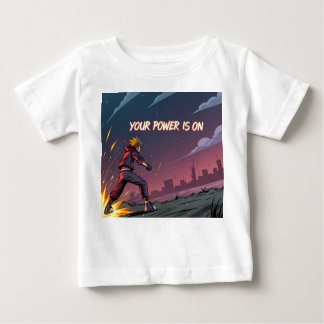 Din kraft är på - explosionsartad Manga Action Art T Shirt